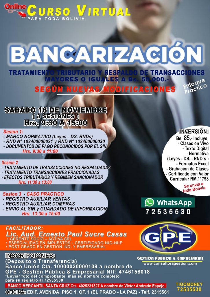 4. BANCARIZACION V