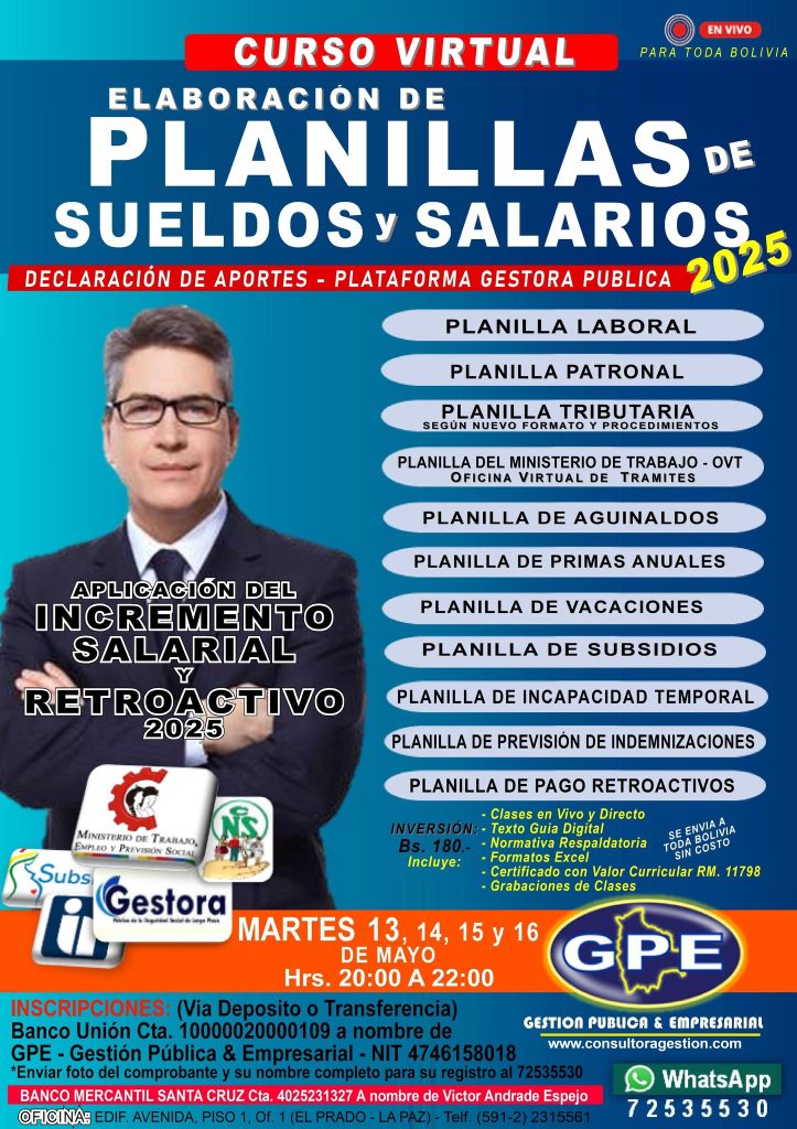 2. PLANILLAS DE SUELDOS V