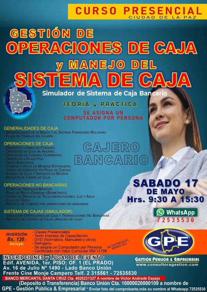 SISTEMA DE CAJAS - presencial
