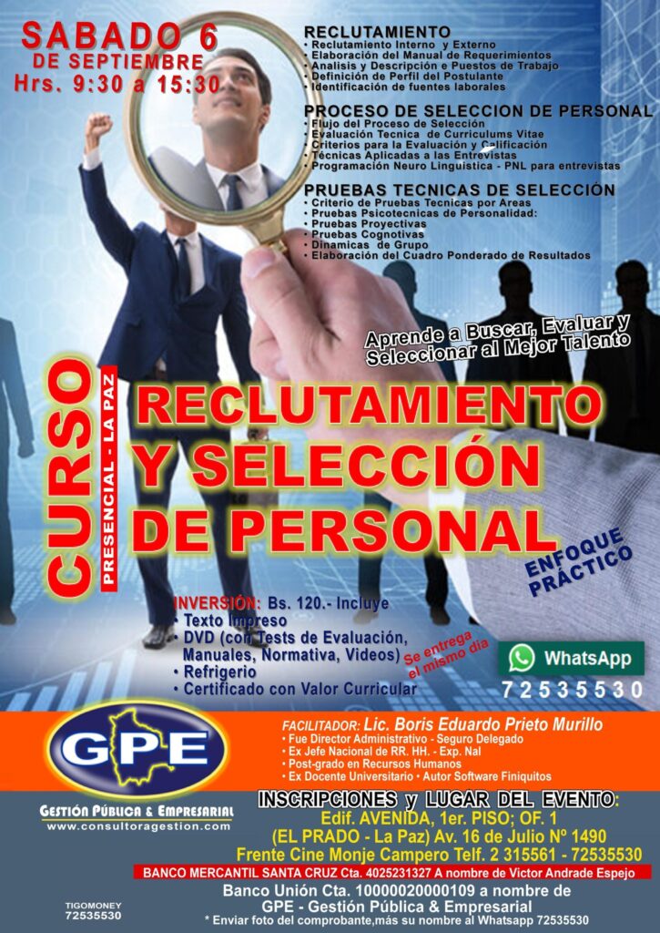 01. SELECCION PERSONAL - presencial