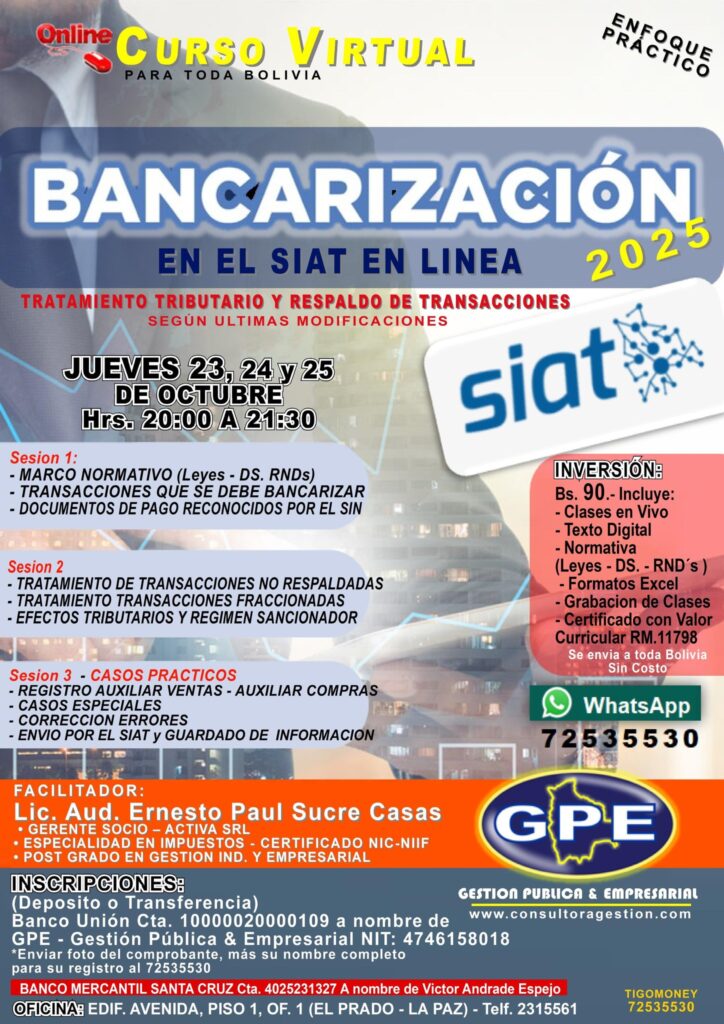 4. BANCARIZACION V