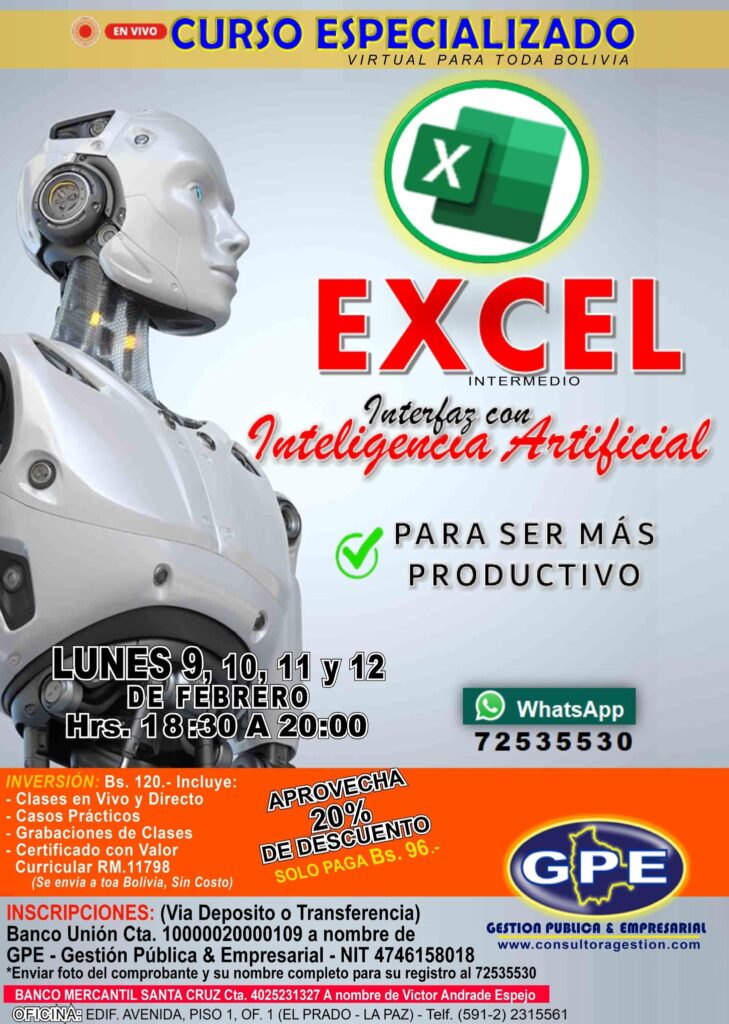 1. EXCEL INTERMEDIO IA V