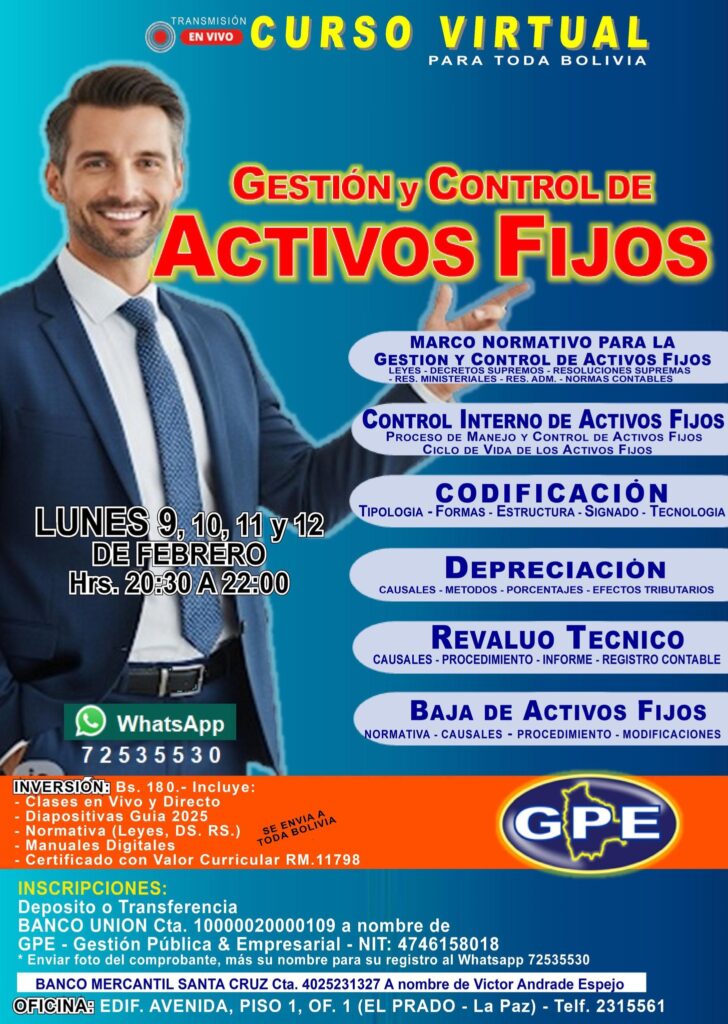1. GESTION DE ACTIVOS FIJOS V
