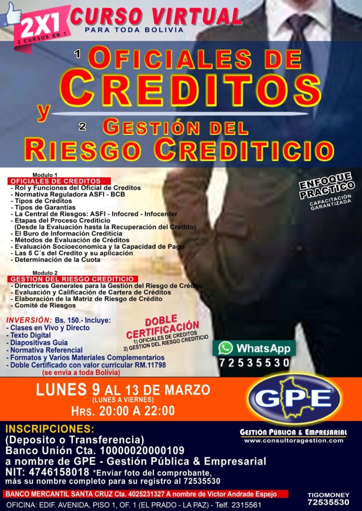 1. OFICIALES DE CREDITOS V