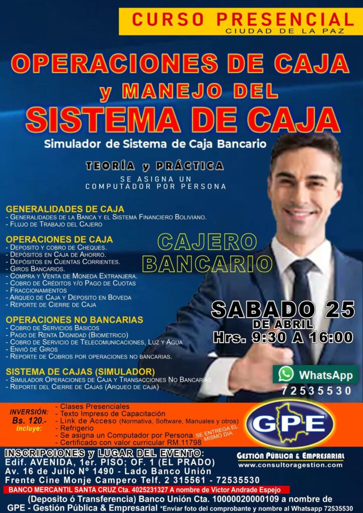 0.1 OPERACIONES BANCARIAS - PRESENCIAL