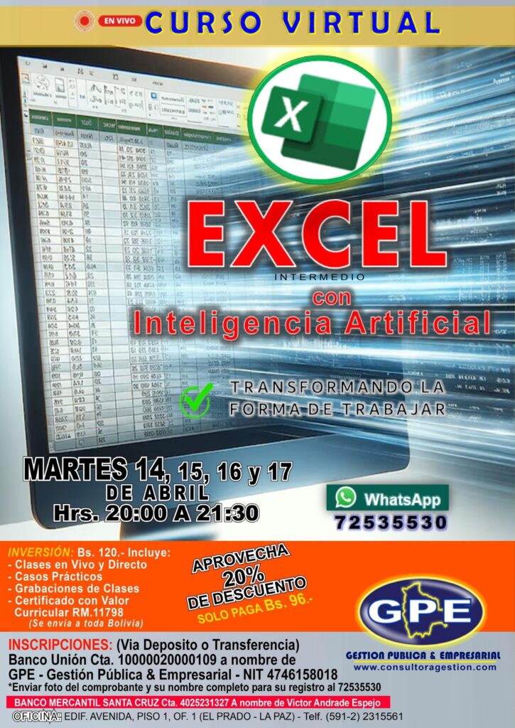 4. EXCEL INTERMEDIO IA