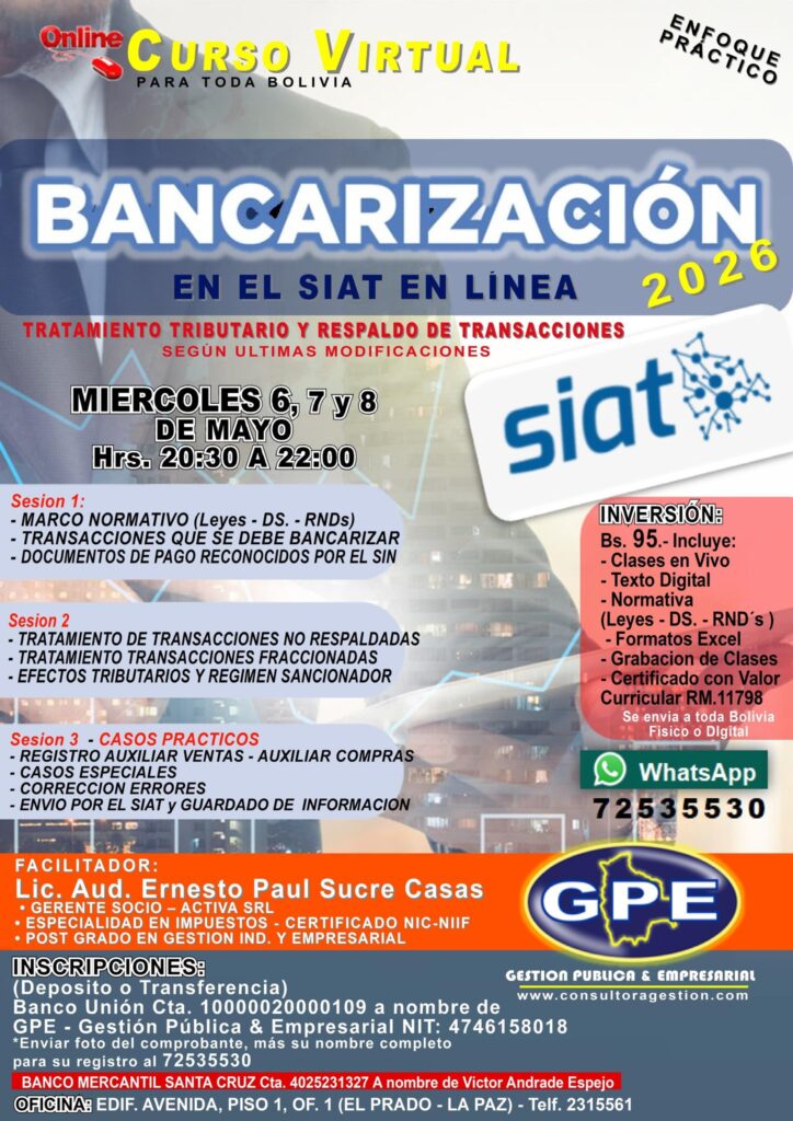 5. BANCARIZACION V