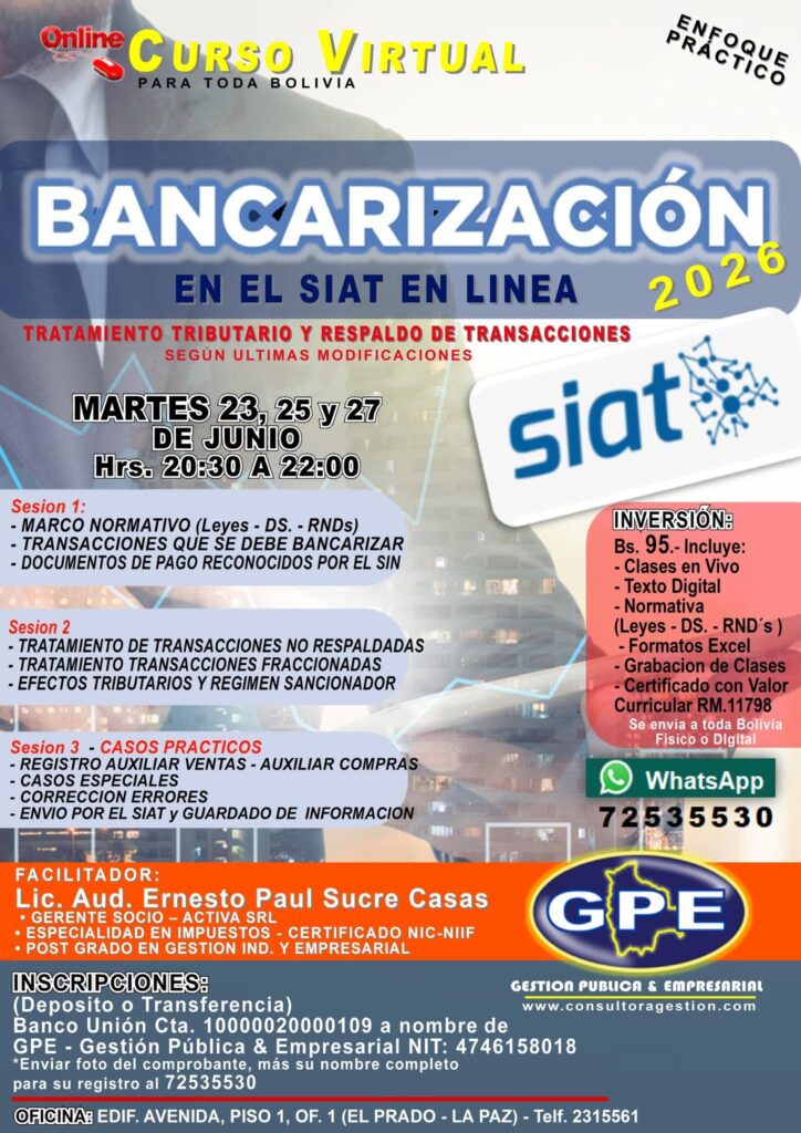 1. BANCARIZACION V