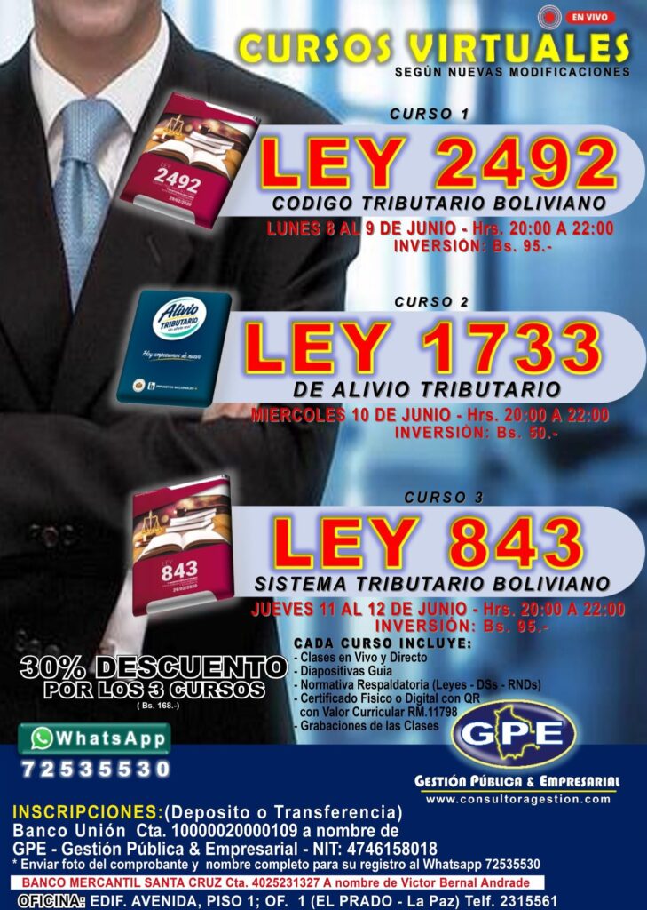1. LEY 2492 3X1 V