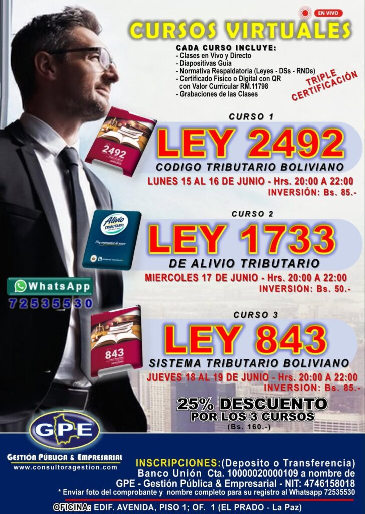 2. LEY 2492 3X1 V1